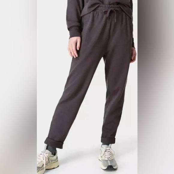 Sweaty Betty Nestle Up Taper Pants Urban Grey Sweatpants - Picture 1 of 17